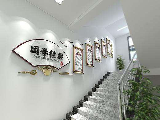 国学经典文化墙