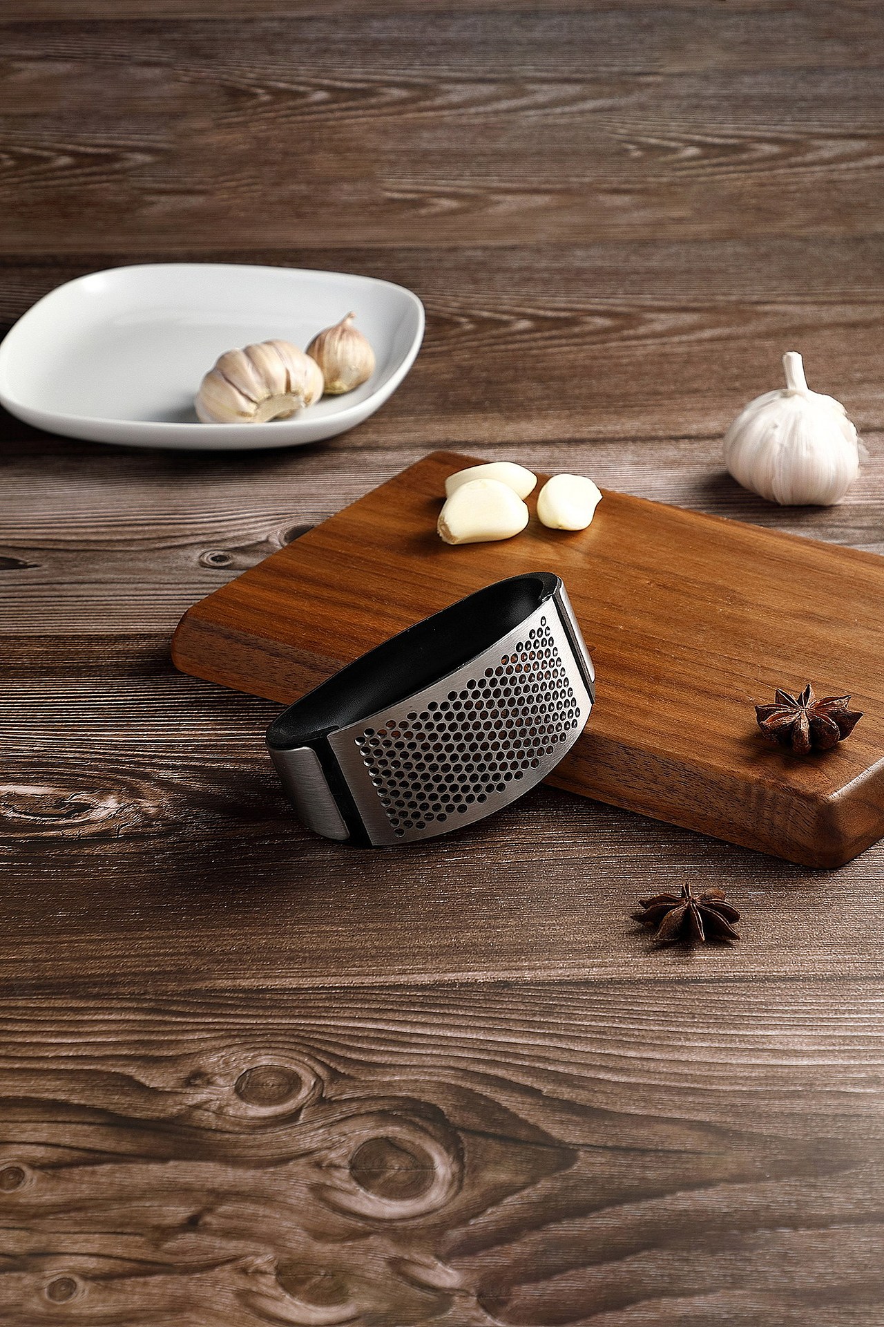 产品拍摄 压蒜器 厨房用品 电商详情页摄影 五金产品（图ZMjcyNzI4NDQw） - 产品摄影 - 站酷设计师一所视觉策略原创素材 - 站酷ZCOOL