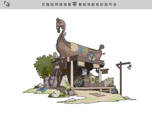 网络场景零基础班学员配色阶段作业第一弹分享～