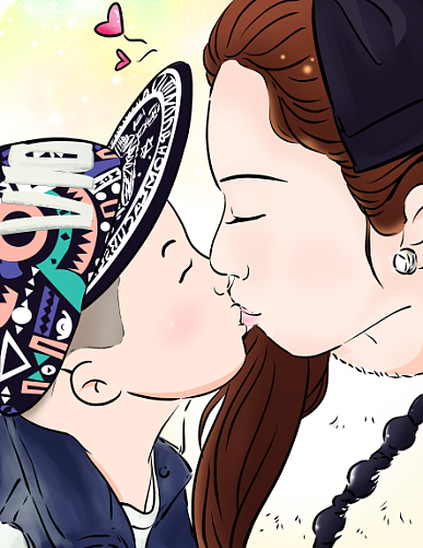 彩漫头像~亲亲我的宝贝