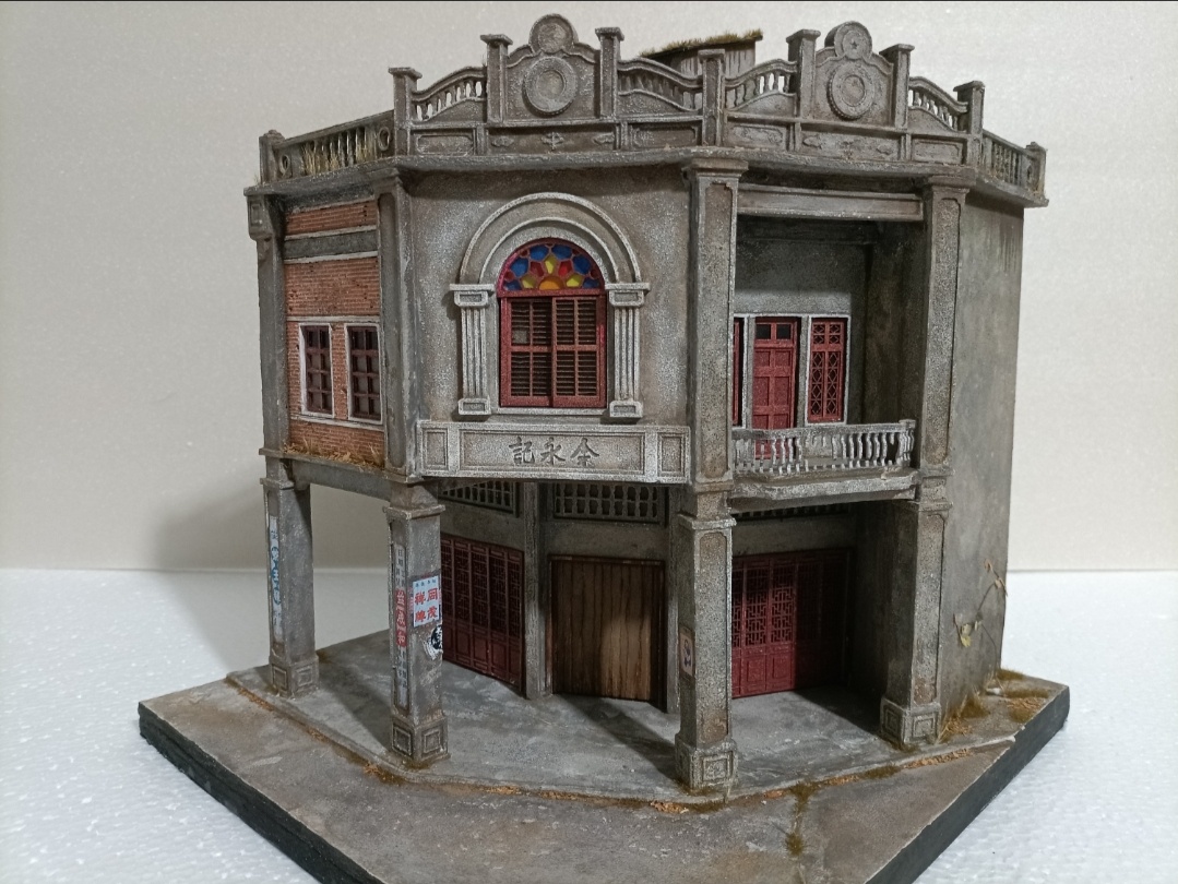 2020广州骑楼微缩模型完整图鉴_手工模型-站酷zcool