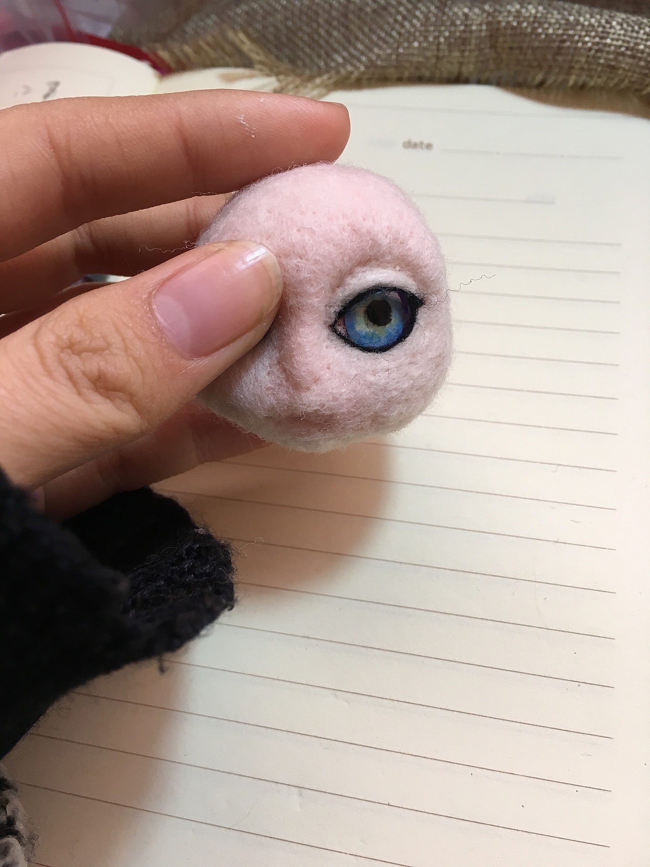 我的第一个毛毡娃 小魔怪 感觉自己像个造物者（图ZNzg2MTQwNDQ=） - 手办/模玩 - 站酷设计师w鲨_210原创素材 - 站酷ZCOOL