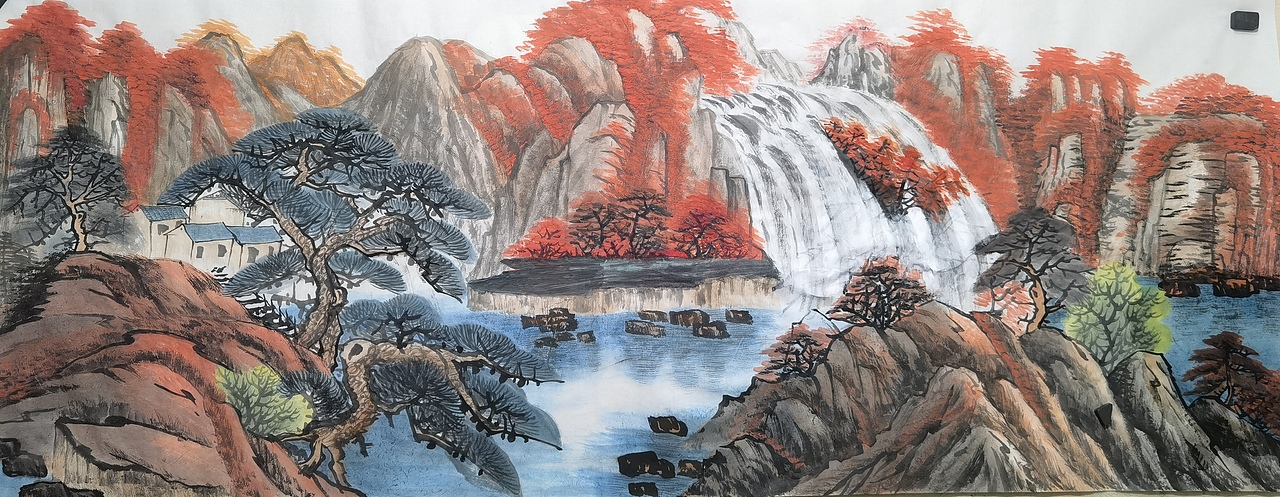 松涛原创作品山水画(十九期)