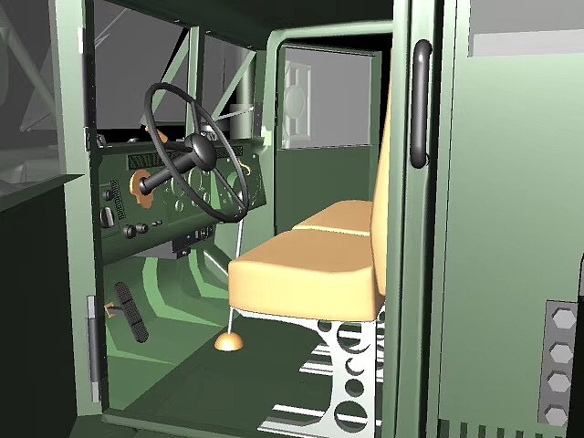 美军M35卡车建模（图ZMTM2ODk4ODY4） - 机械/交通 - 站酷设计师Li袭原创素材 - 站酷ZCOOL