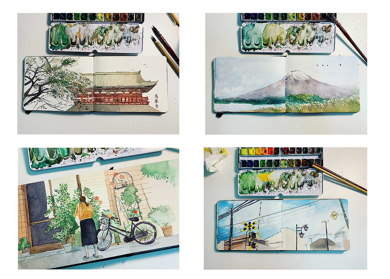 水彩（图ZMTkzNzA0MTY0） - 创作习作 - 站酷设计师Darcie原创素材 - 站酷ZCOOL