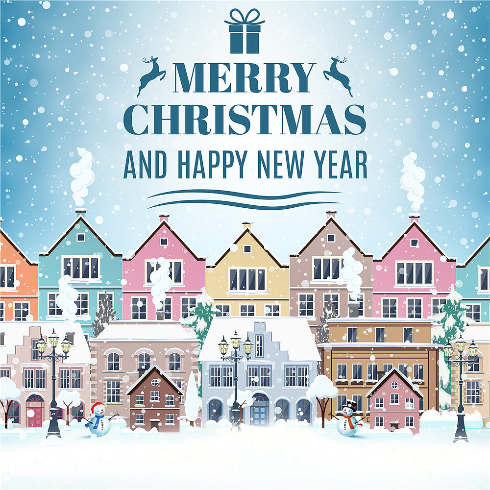 圣诞插图矢量素材