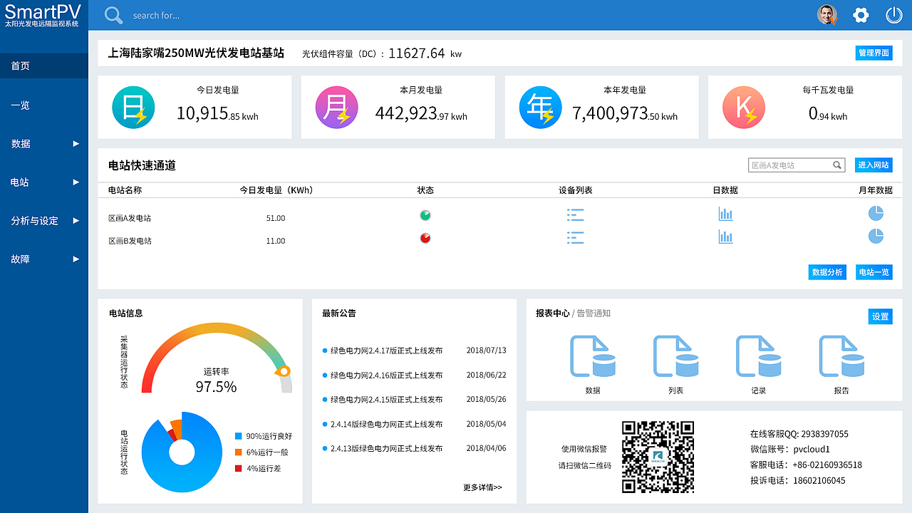 后台系统界面设计