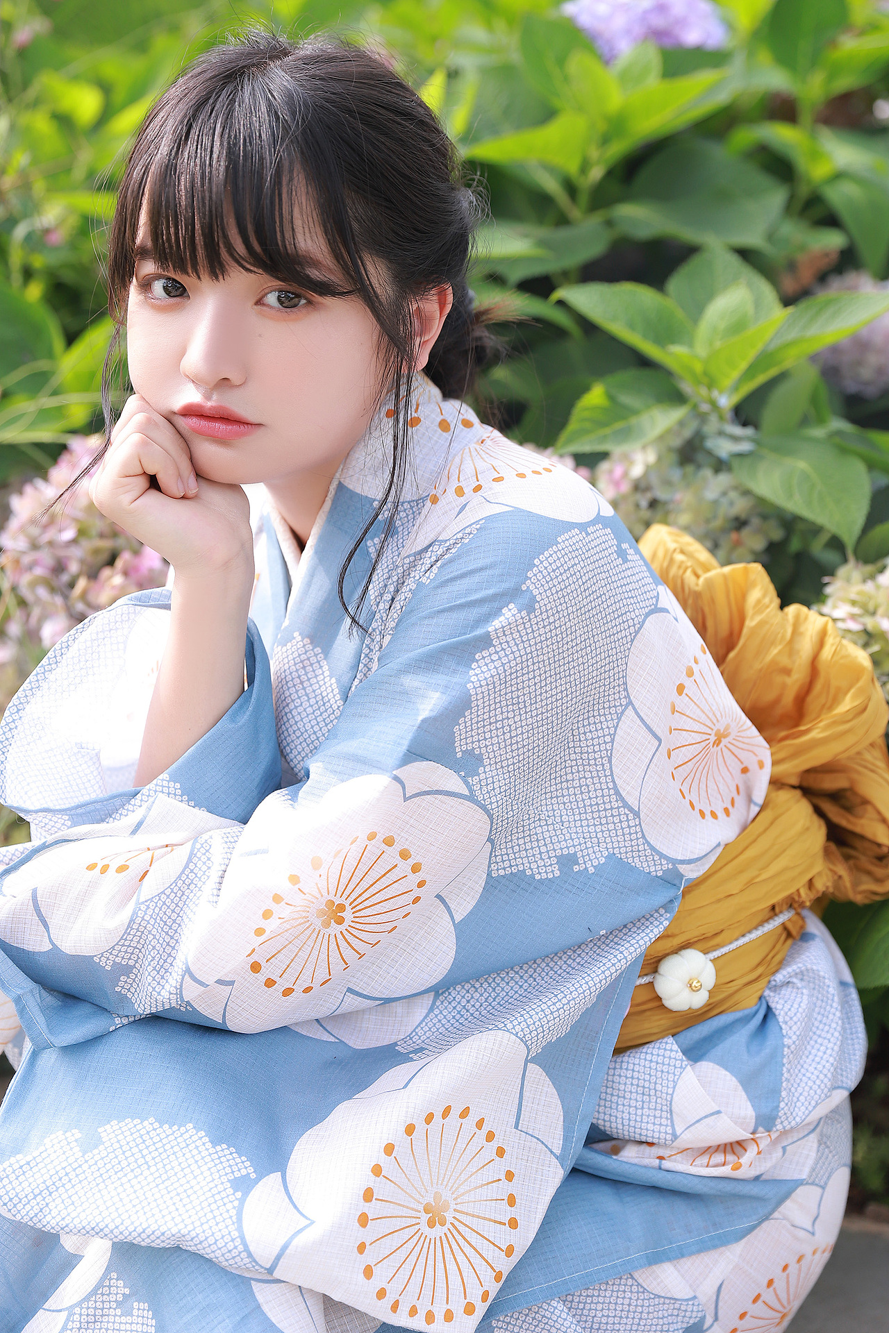 夏日和服写真从日漫里走出的少女