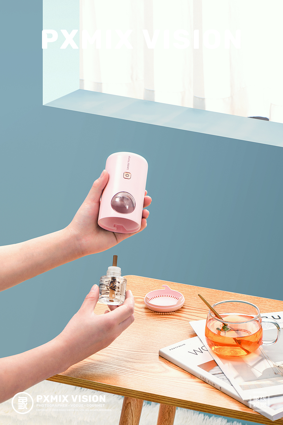 小家电摄影丨Leasy 驱蚊小夜灯 x 光影集 PXMIX