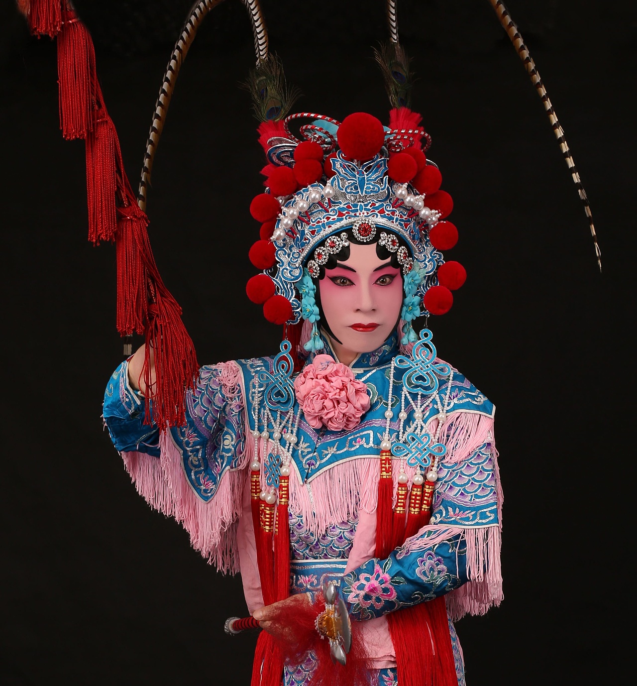 我的京剧照 京剧刀马旦 武旦 京剧扈家庄 扈三娘|摄影|人像摄影|我是