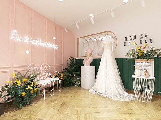 青岛桂公子(mr gui)婚纱摄影店面设计