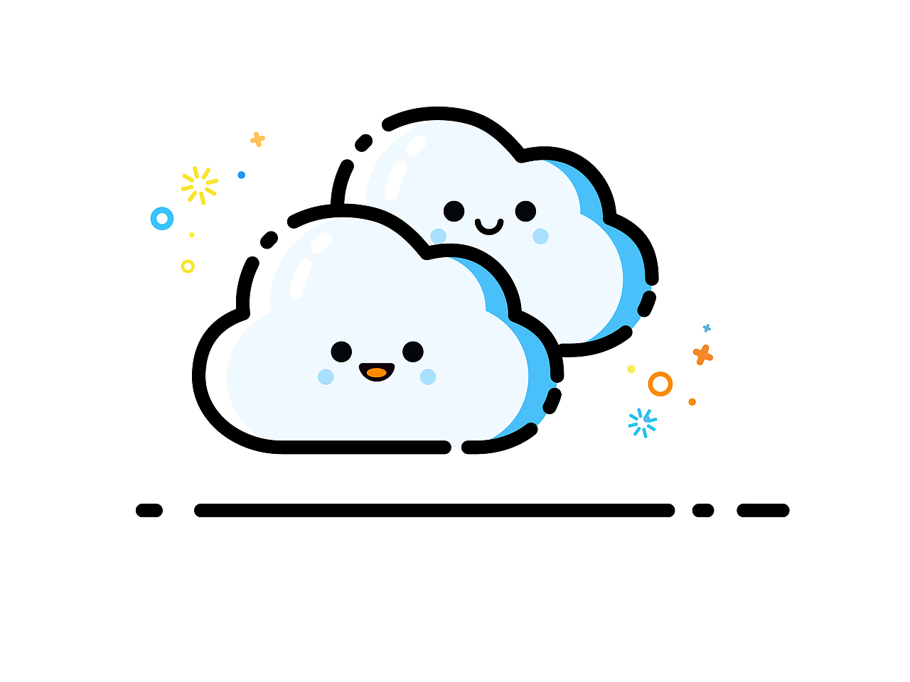 mbe风格系列插画