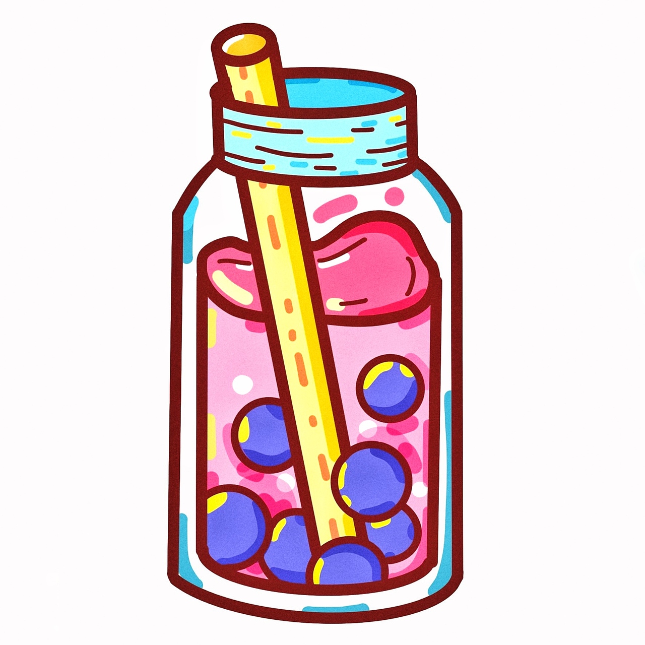 夏日饮品（图ZMjI1NDMwNDYw） - 商业插画 - 站酷设计师littlebinn原创素材 - 站酷ZCOOL