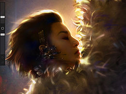 画个画祝华晨宇出道十周年快乐