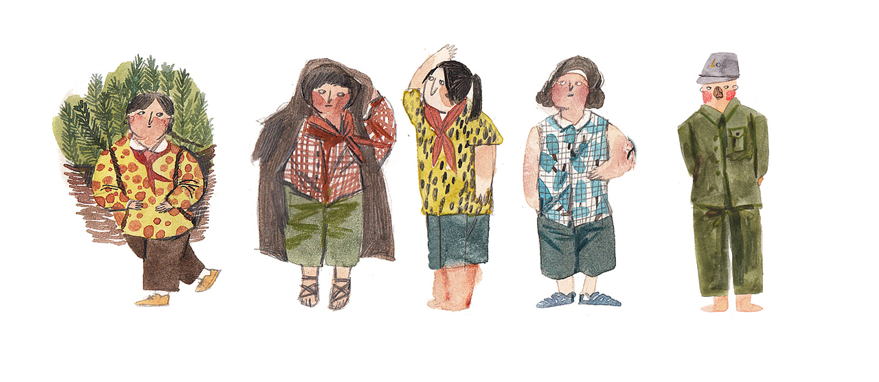 人山人海|插画|商业插画|画画的须臾_原创作品-站酷zcool