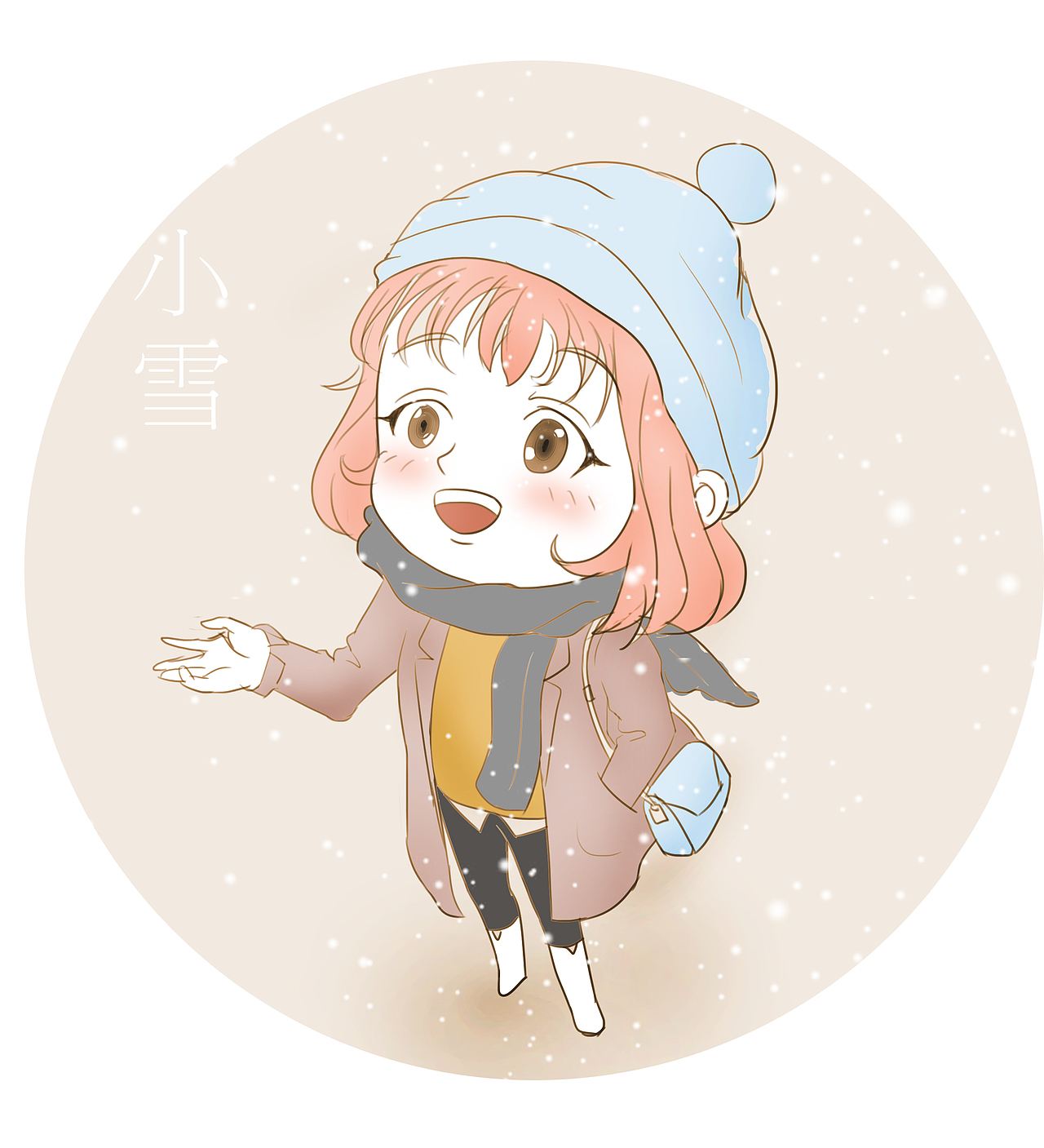 24节气之小雪（图ZOTc3MTAwMTY=） - 创作习作 - 站酷设计师LI_AO333原创素材 - 站酷ZCOOL