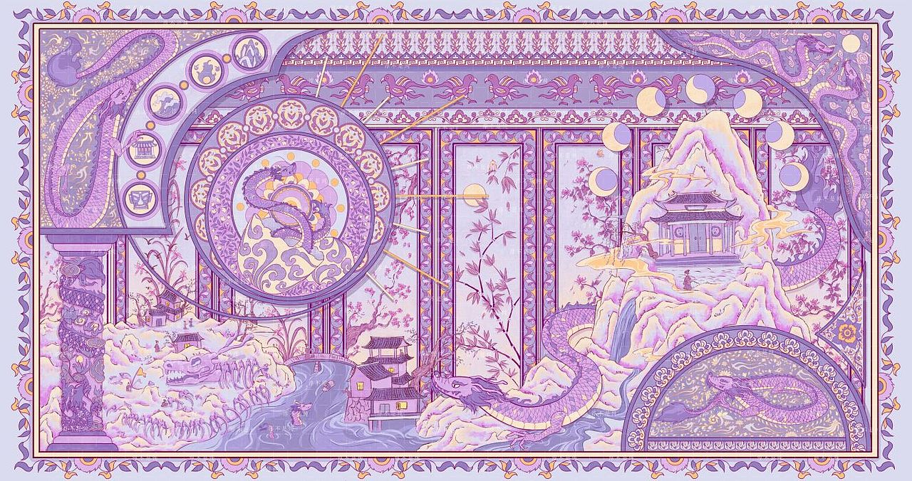 岁月真龙鉴（图ZMzUwNjI1MTQ4） - IP形象 - 站酷设计师淳不是纯原创素材 - 站酷ZCOOL