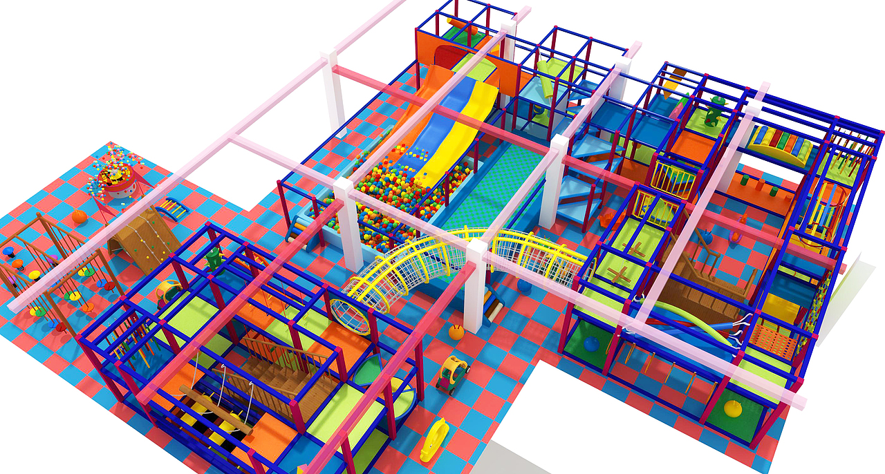 室内淘气堡拓展设施