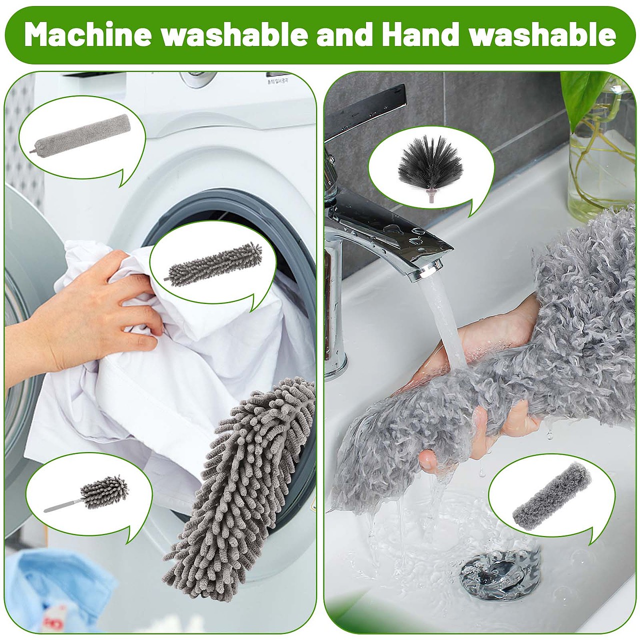 灰色鸡毛掸子(6pcs)