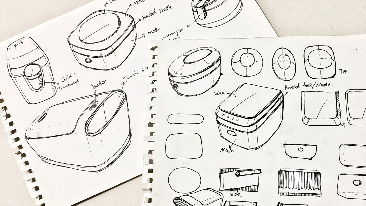 松下panasonic 电饭煲工业设计提案