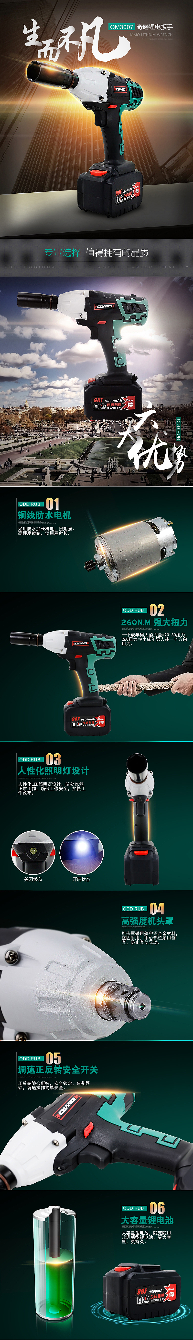 近期做的一些详情页和首页 /电动工具（图ZNTI1OTM1NDA=） - 电商 - 站酷设计师银月幽狼原创素材 - 站酷ZCOOL