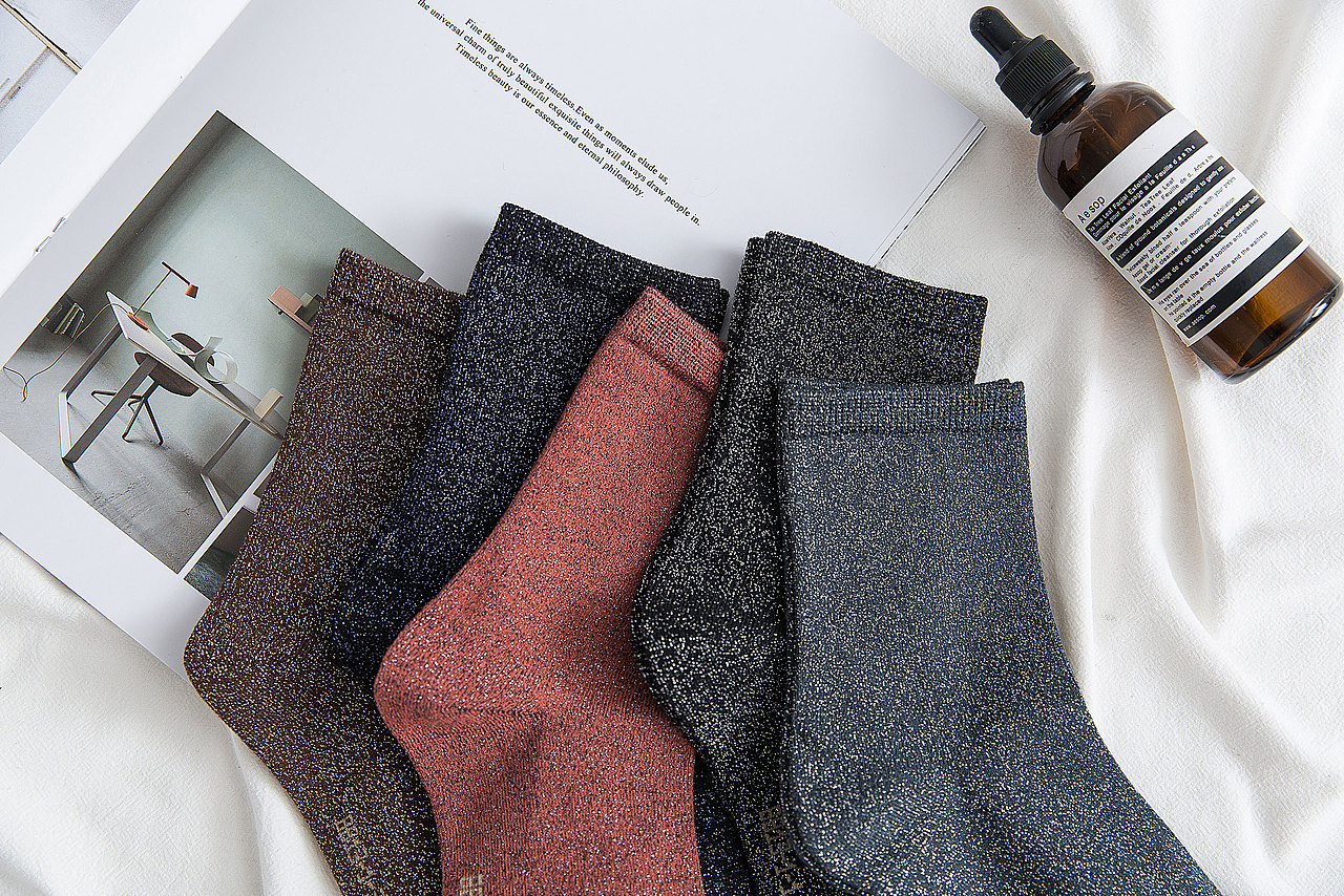 2019秋冬女袜亮丝袜子日系