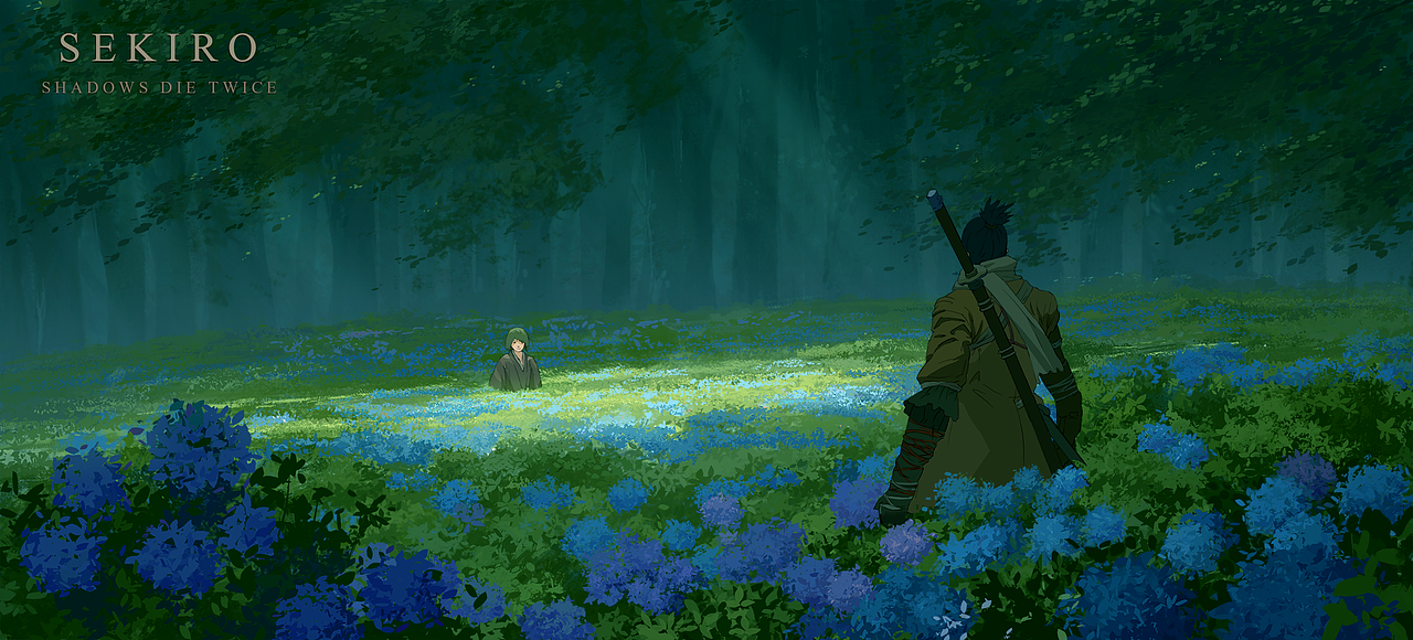 只狼-竹林坡繡球花田（圖ZMTc3MDAwNTEy） - 創(chuàng)作習(xí)作 - 站酷設(shè)計(jì)師liuying1994原創(chuàng)素材 - 站酷ZCOOL