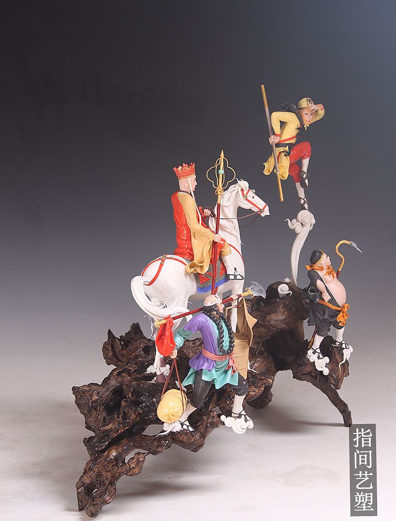 贺加贵面塑软陶西游记