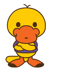 鸭嘴兽男孩 微信表情上架啦!