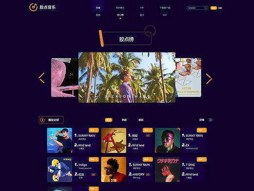 胶点APP网页设计（个人主页-ZNDYzMDc0MzY=） - 个人网站 - 站酷设计师耶hww原创素材 - 站酷ZCOOL