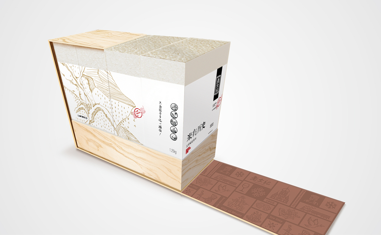 Design draft-又是大米包裝（圖ZODUwOTQ2MzI=） - 包裝 - 站酷設(shè)計(jì)師zen森blue原創(chuàng)素材 - 站酷ZCOOL