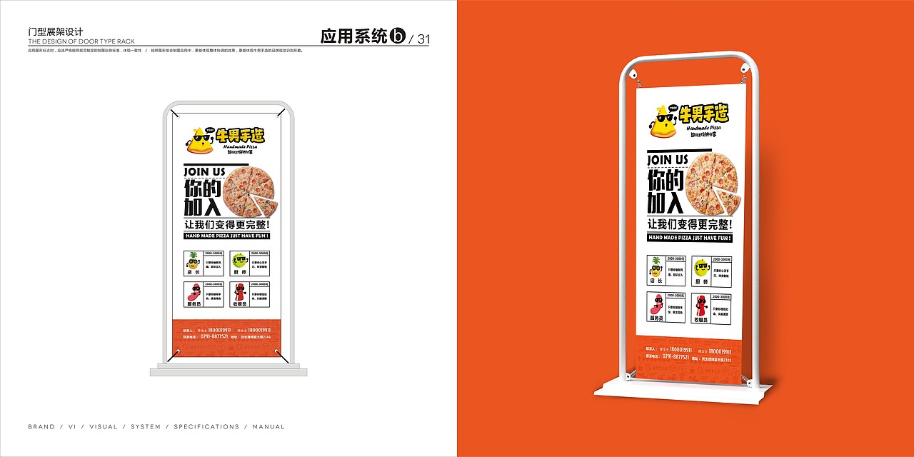 牛男手造比萨品牌VIS手册（图ZMTE3NTAxOTI4） - 品牌 - 站酷设计师牛男手造原创素材 - 站酷ZCOOL
