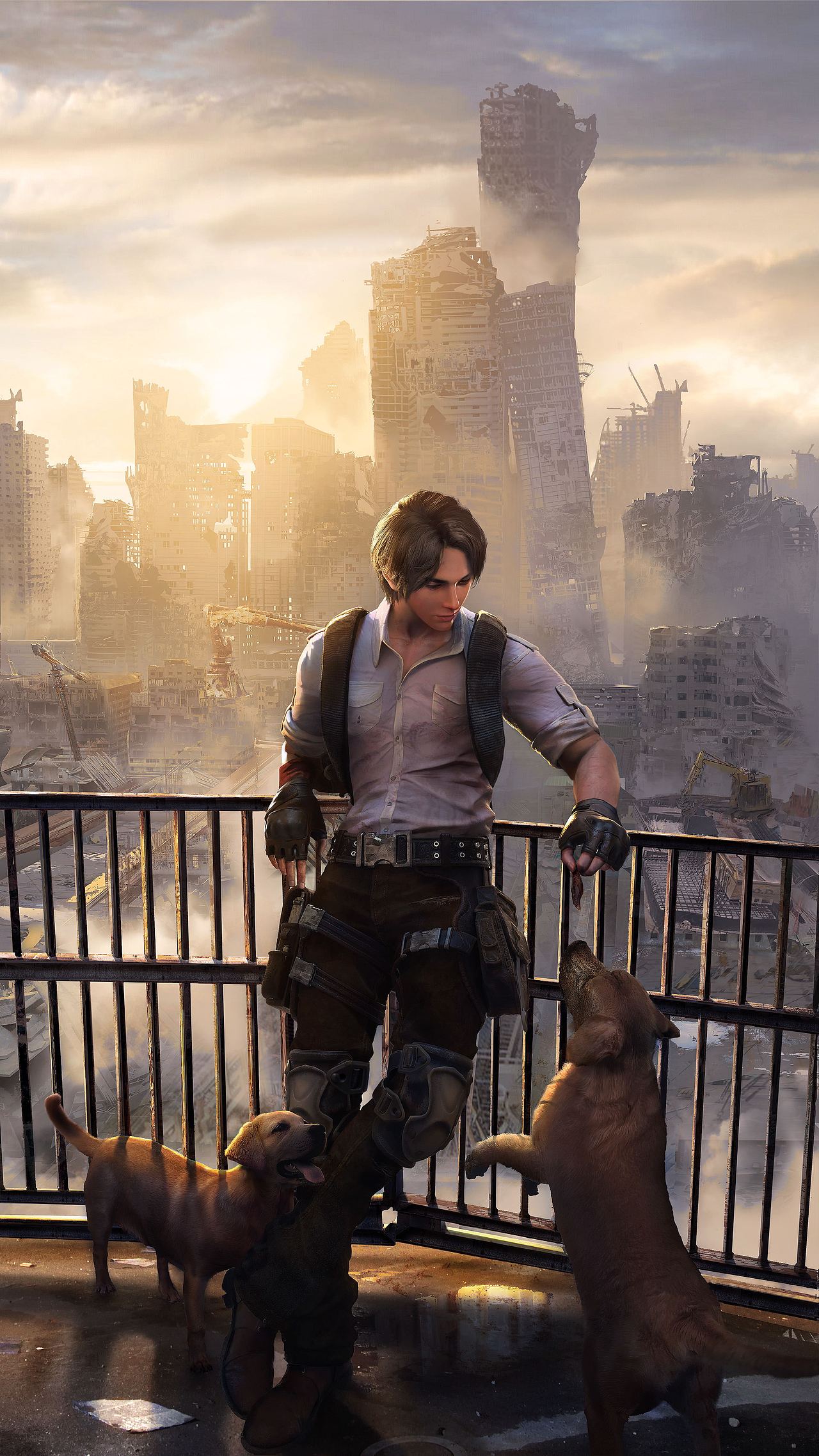 《明日之后》海洋世界cg概念290冯凯fengkai《逆战》十周年主题海报