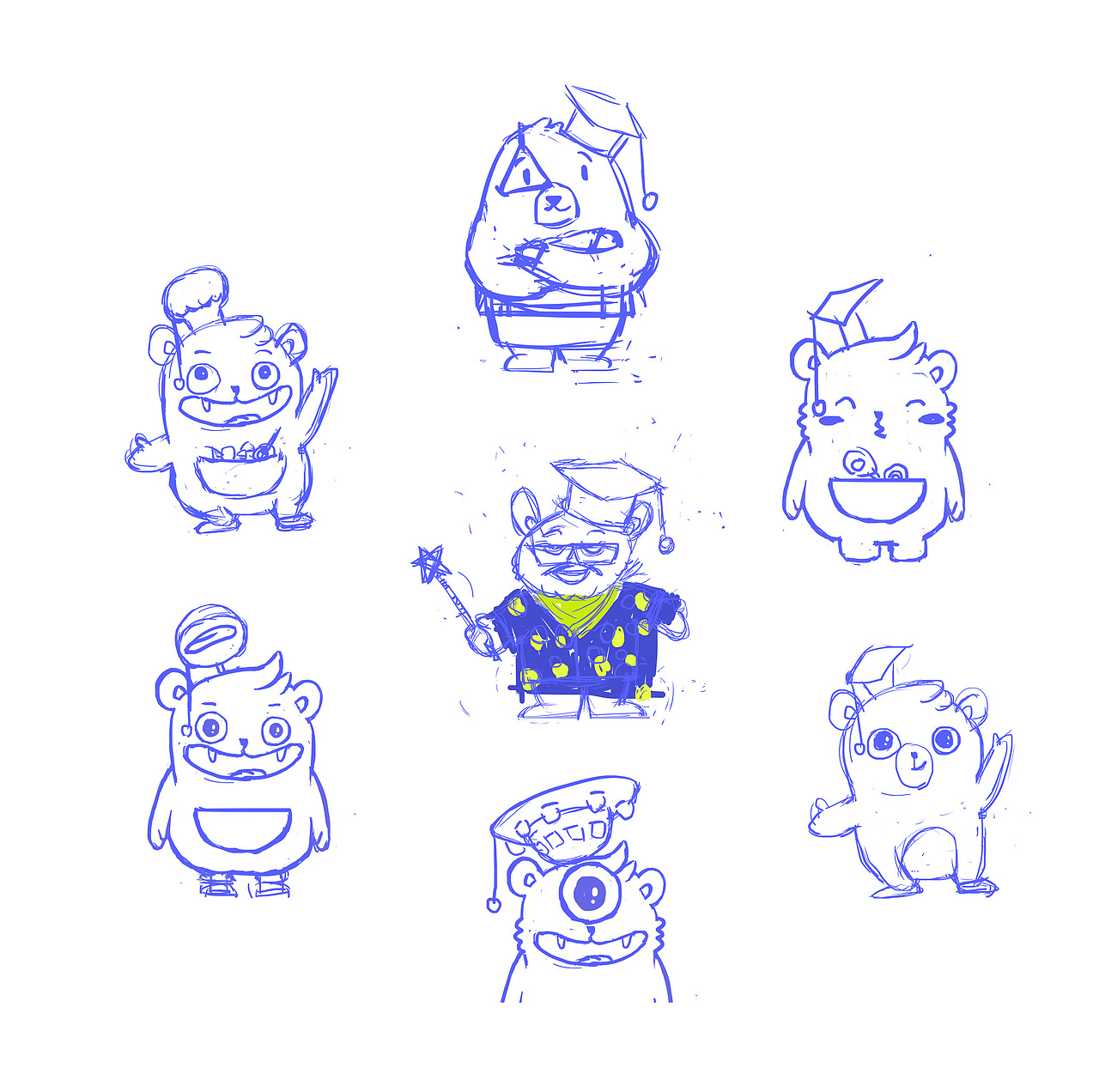 偷吃月亮的熊孩子（图ZNzU4NjU1OTI=） - IP形象 - 站酷设计师国梦东方文化原创素材 - 站酷ZCOOL