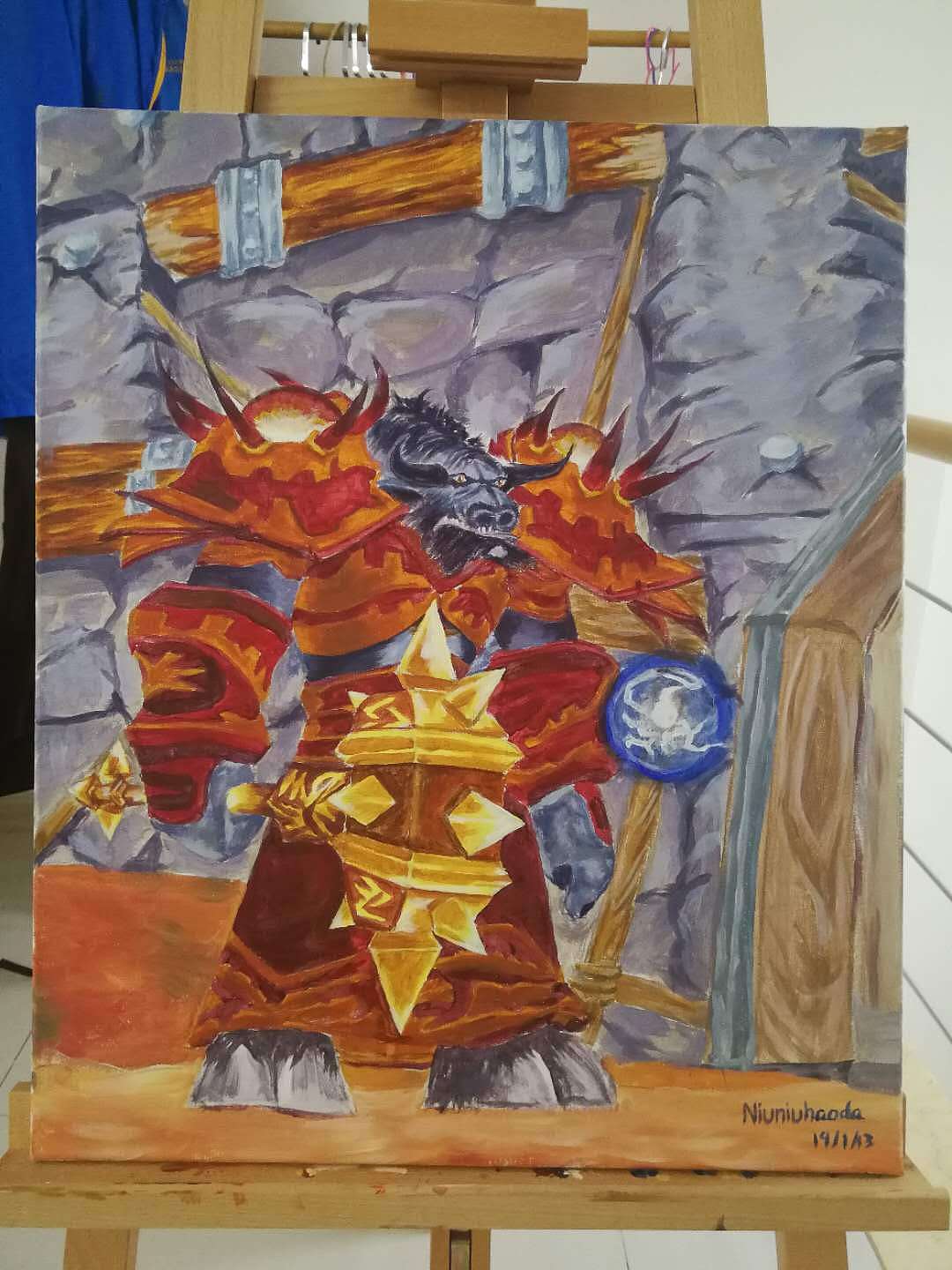 魔兽wow 60级怀旧服 萨满手绘