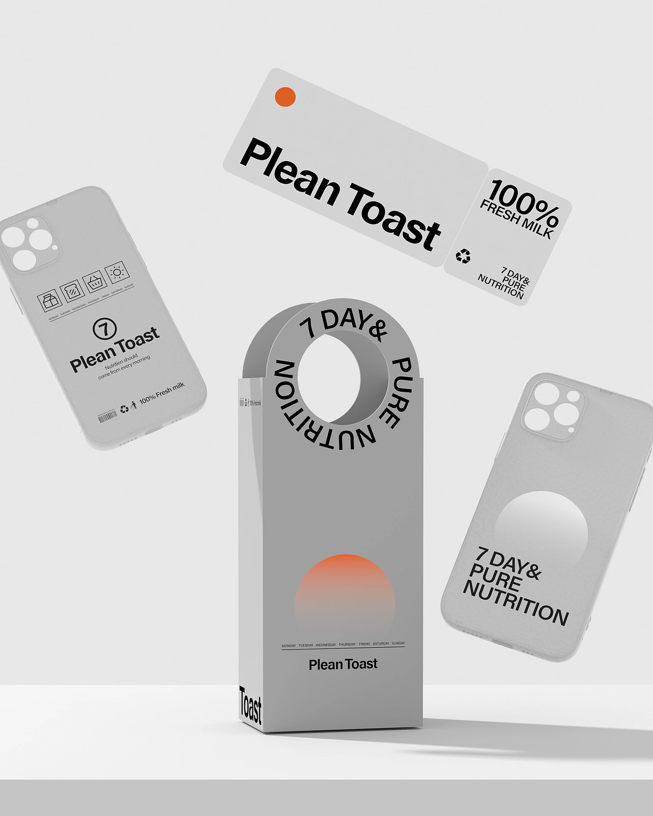 Plean Toast 早餐吐司-餐饮策略视觉设计