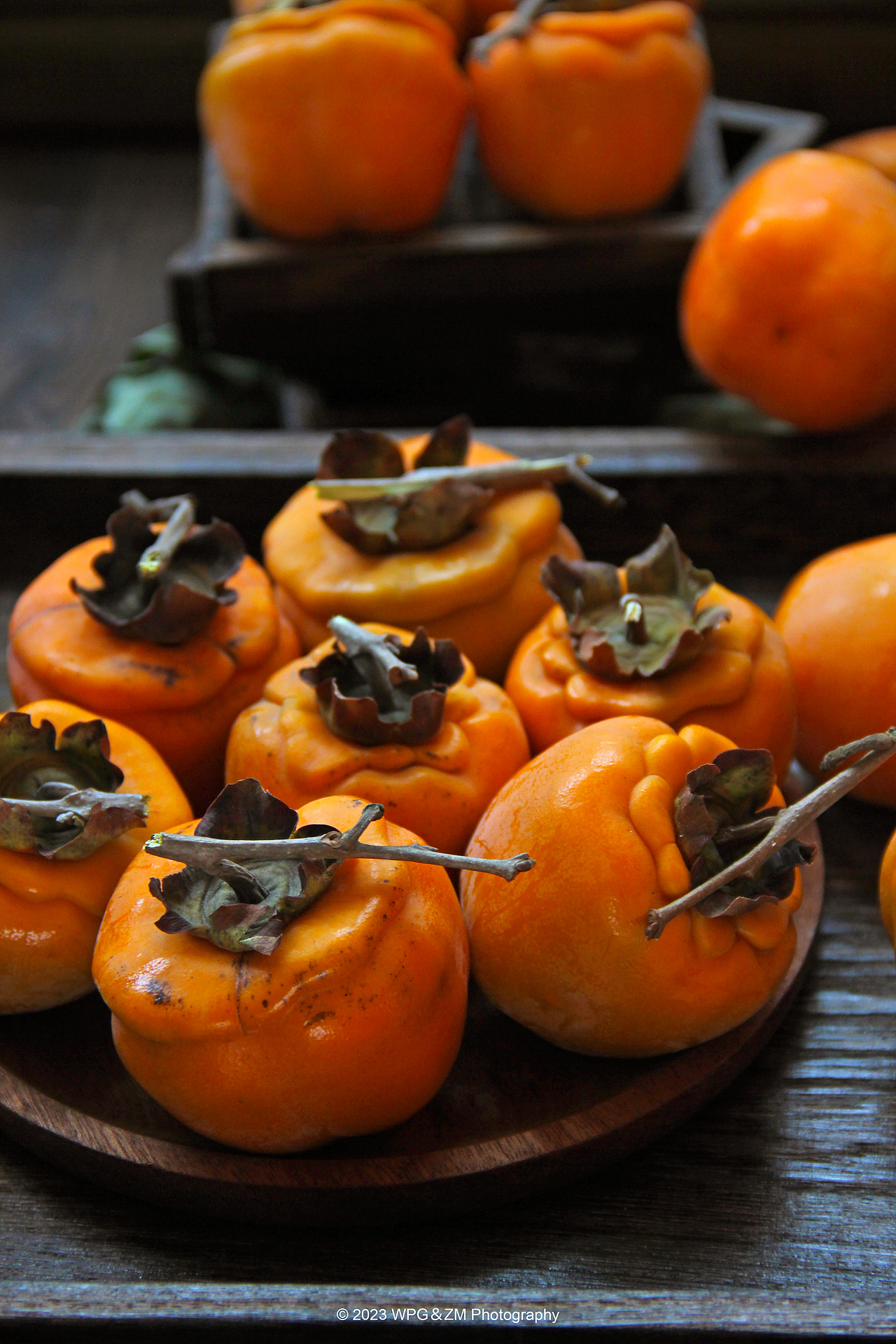 《 好柿成霜 》