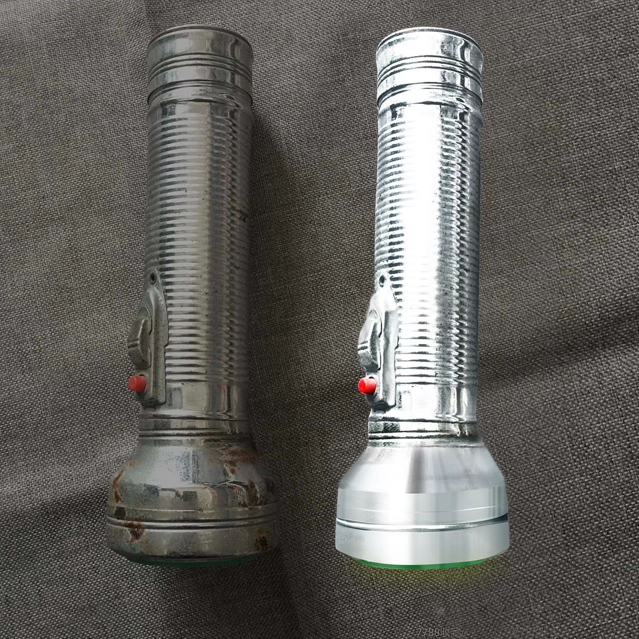老式手电筒精修