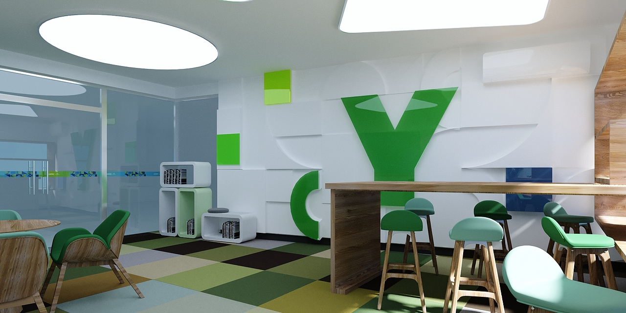 青年之家文化氛围设计（图ZMzMwMDA0MzIw） - 建筑/空间 - 站酷设计师优墨传媒原创素材 - 站酷ZCOOL