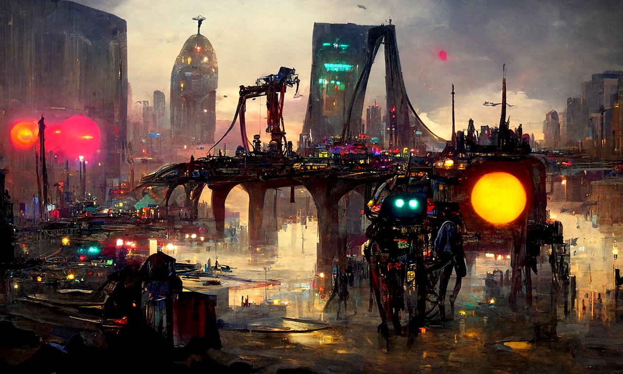 AI 赛博朋克（图ZMzE0ODYzMDIw） - 概念设定 - 站酷设计师无畏派大星原创素材 - 站酷ZCOOL