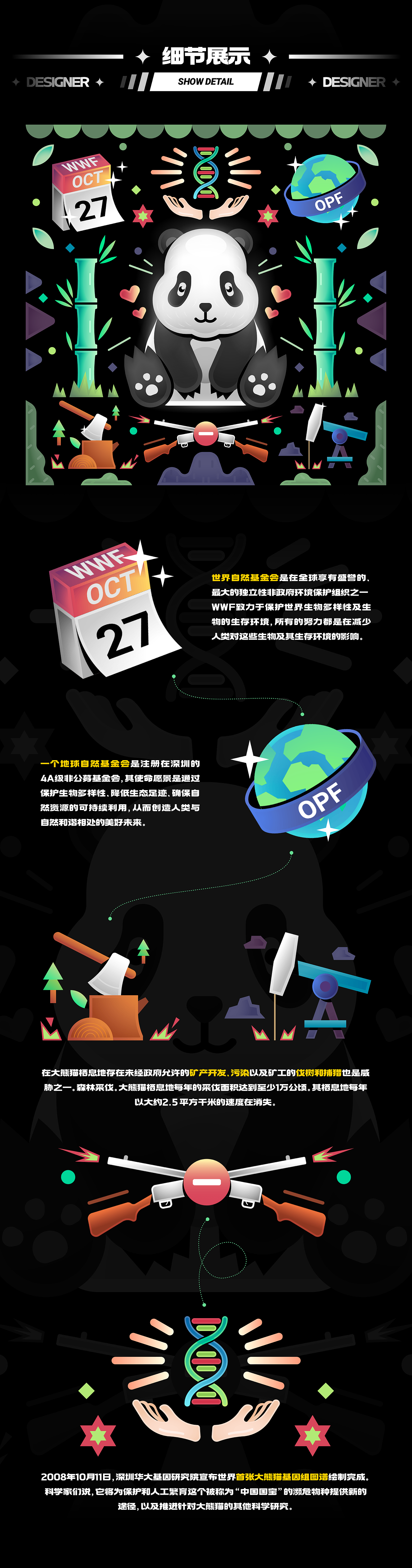 2023国际熊猫日创作（图ZMzUyODY4ODY4） - 图案 - 站酷设计师NolanGao原创素材 - 站酷ZCOOL