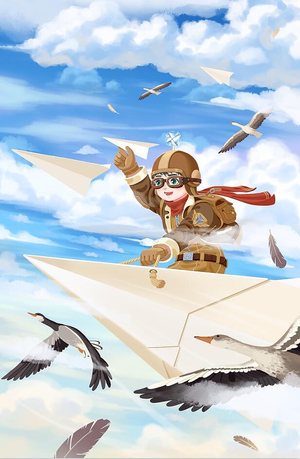 《少年文学》封面插画（图ZMzU3NDk4MDc2） - 创作习作 - 站酷设计师画画的苏里原创素材 - 站酷ZCOOL