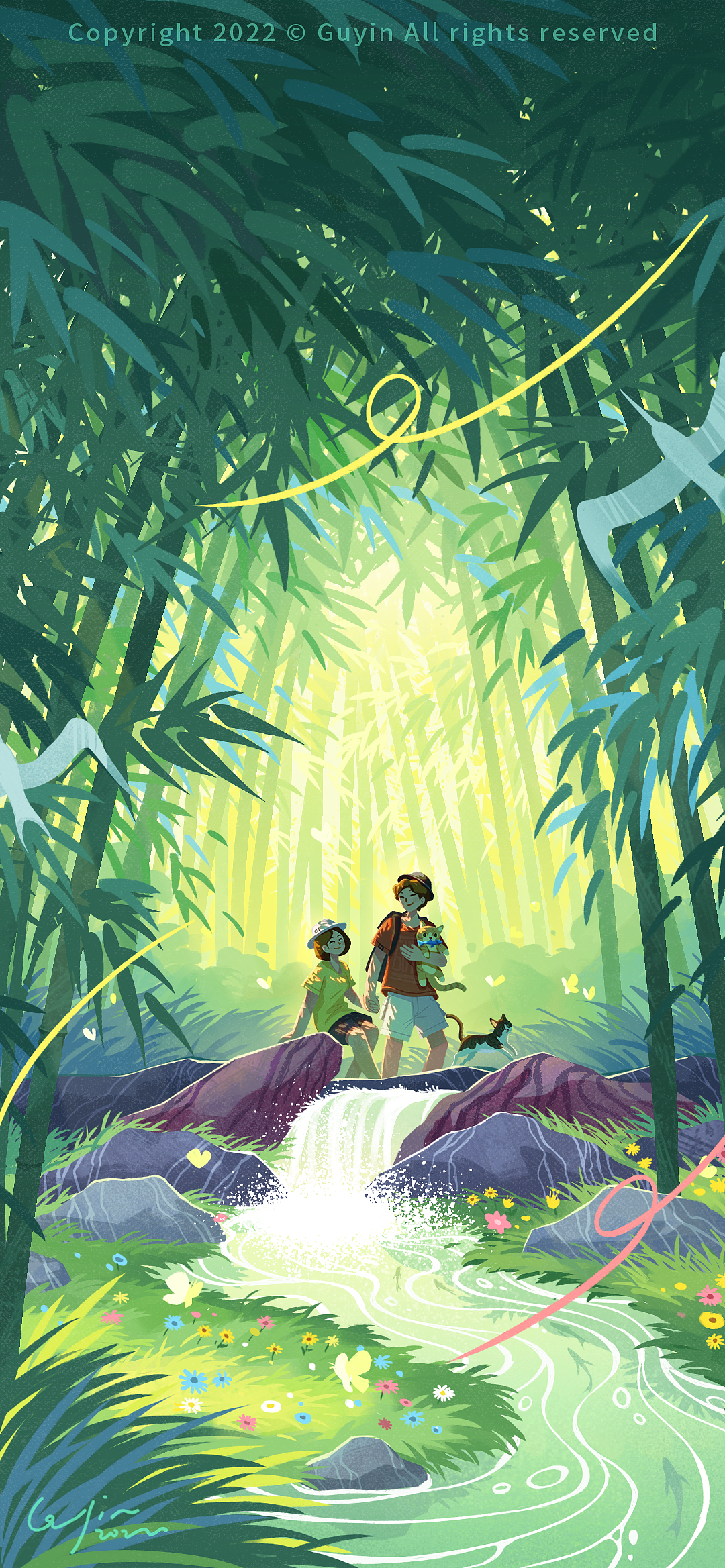 竹林徒步（图ZMzA5OTIxMzEy） - 创作习作 - 站酷设计师昨日的Guyin原创素材 - 站酷ZCOOL
