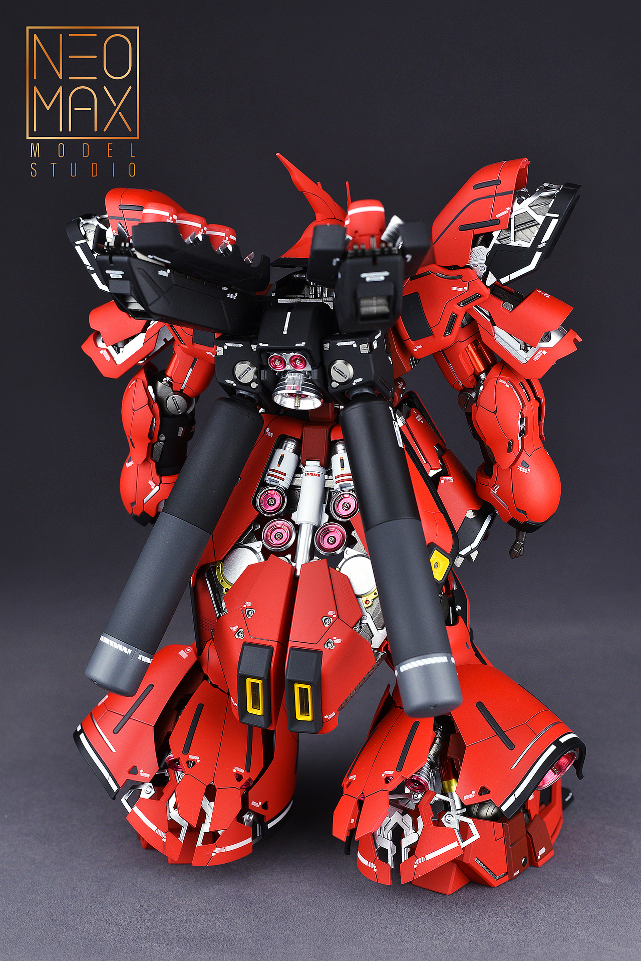 马沙逆袭!高达模型作品【万代mg 沙扎比ver.ka】