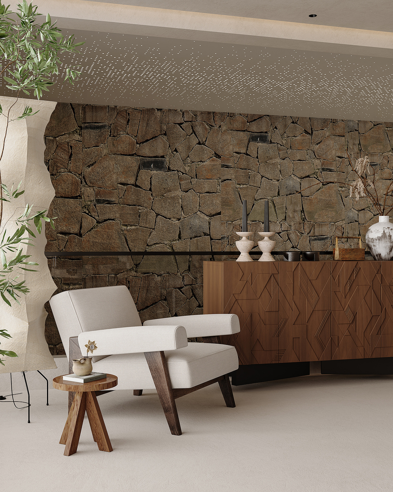 绘感视觉设计——诧寂奶油民宿大厅设计案例（图ZMzYyMjc0NDQ4） - 酒店餐饮设计 - 站酷设计师时间像庸医原创素材 - 站酷ZCOOL