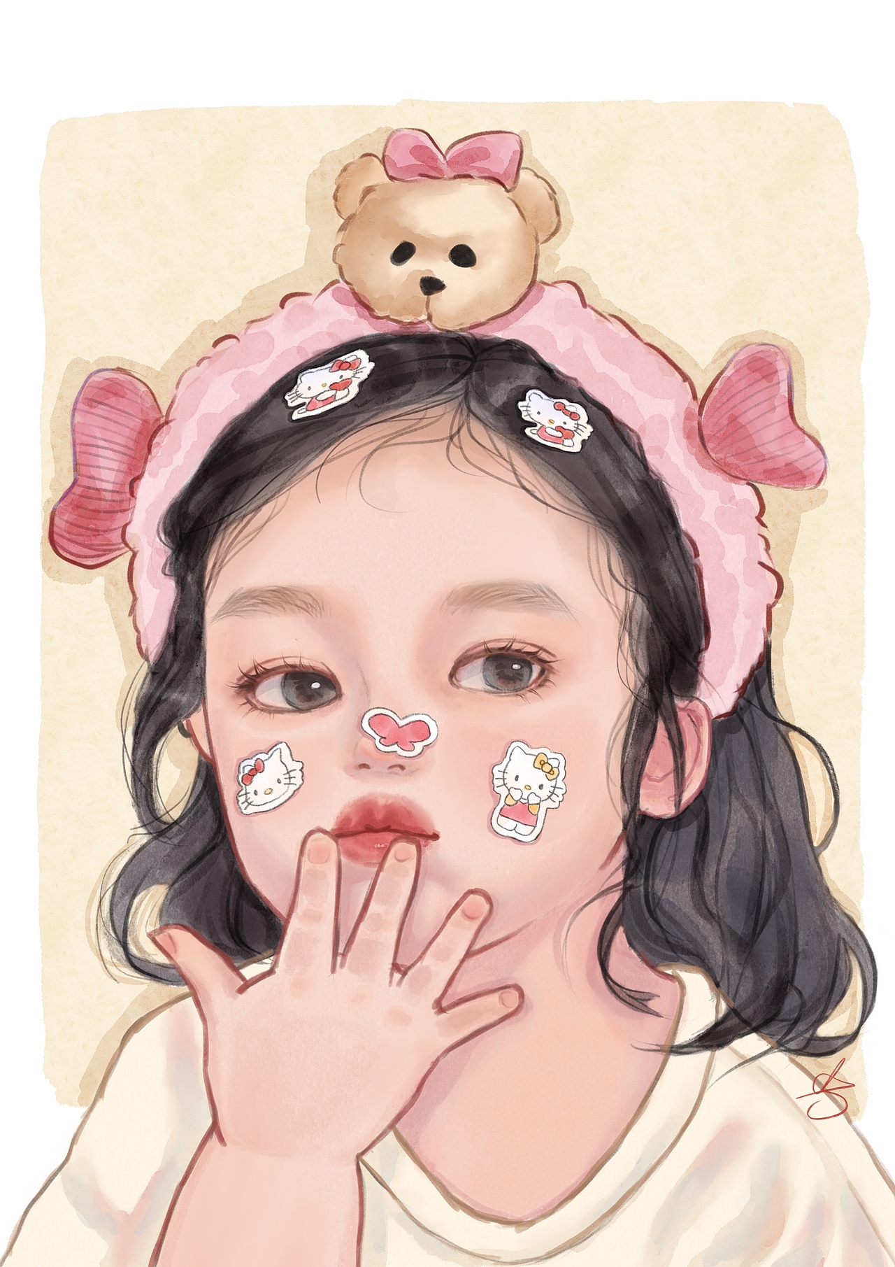 商业插画与日常人物插画练习（图ZMzIxODQyNDQ0） - 创作习作 - 站酷设计师晕云陨韵吖原创素材 - 站酷ZCOOL