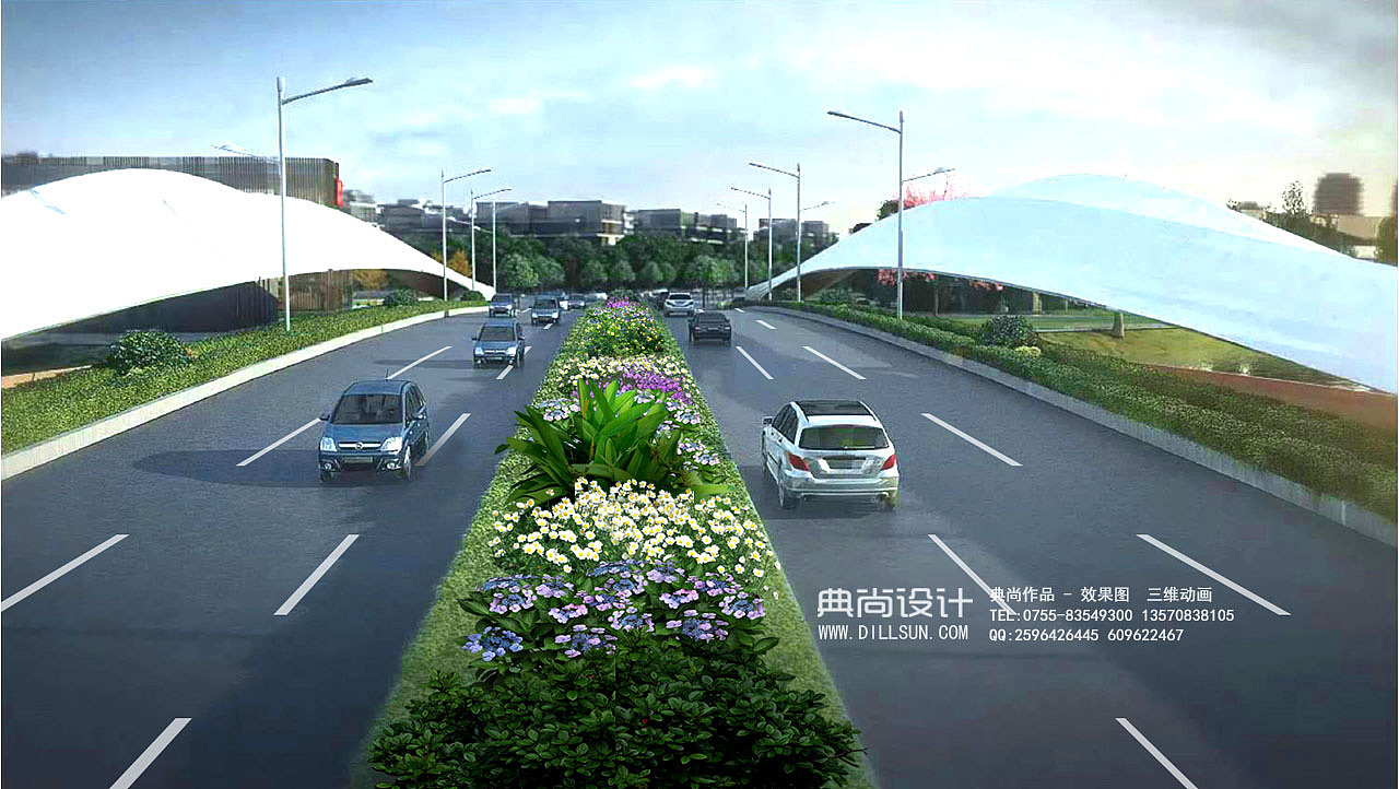 桥梁设计效果图 12