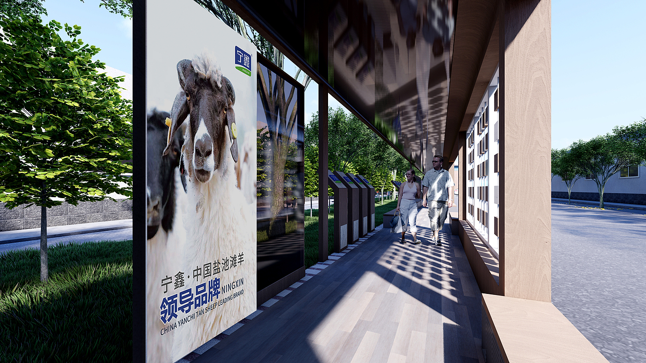 文化长廊（图ZMzI1NjYwMzY4） - 建筑/空间 - 站酷设计师叮当的设计日常原创素材 - 站酷ZCOOL