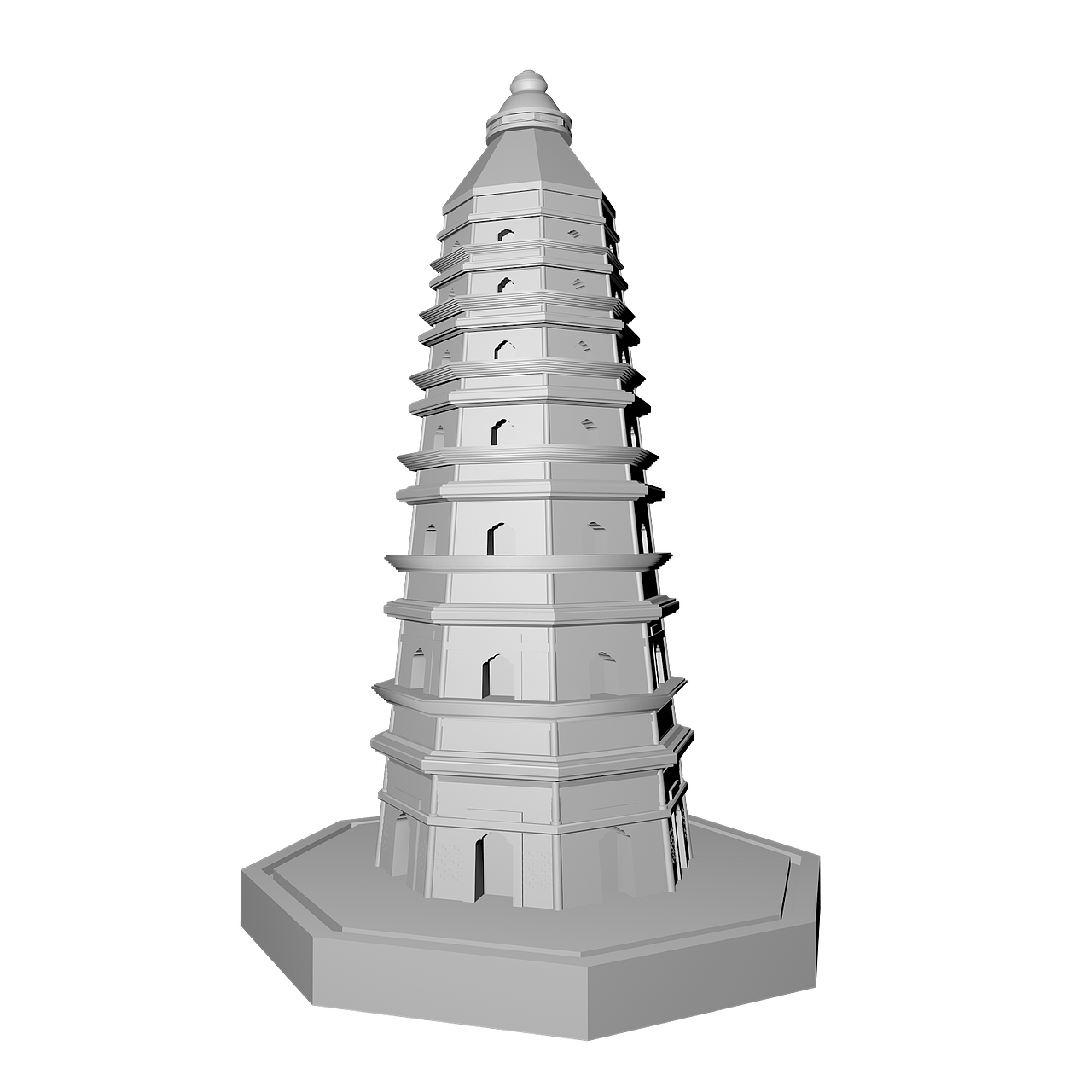 C4D结合3D打印 设计开发苏州建筑文创产品（毕设） #青春答卷2017#（图ZODAwOTc2OTI=） - 其他平面 - 站酷设计师singasang原创素材 - 站酷ZCOOL