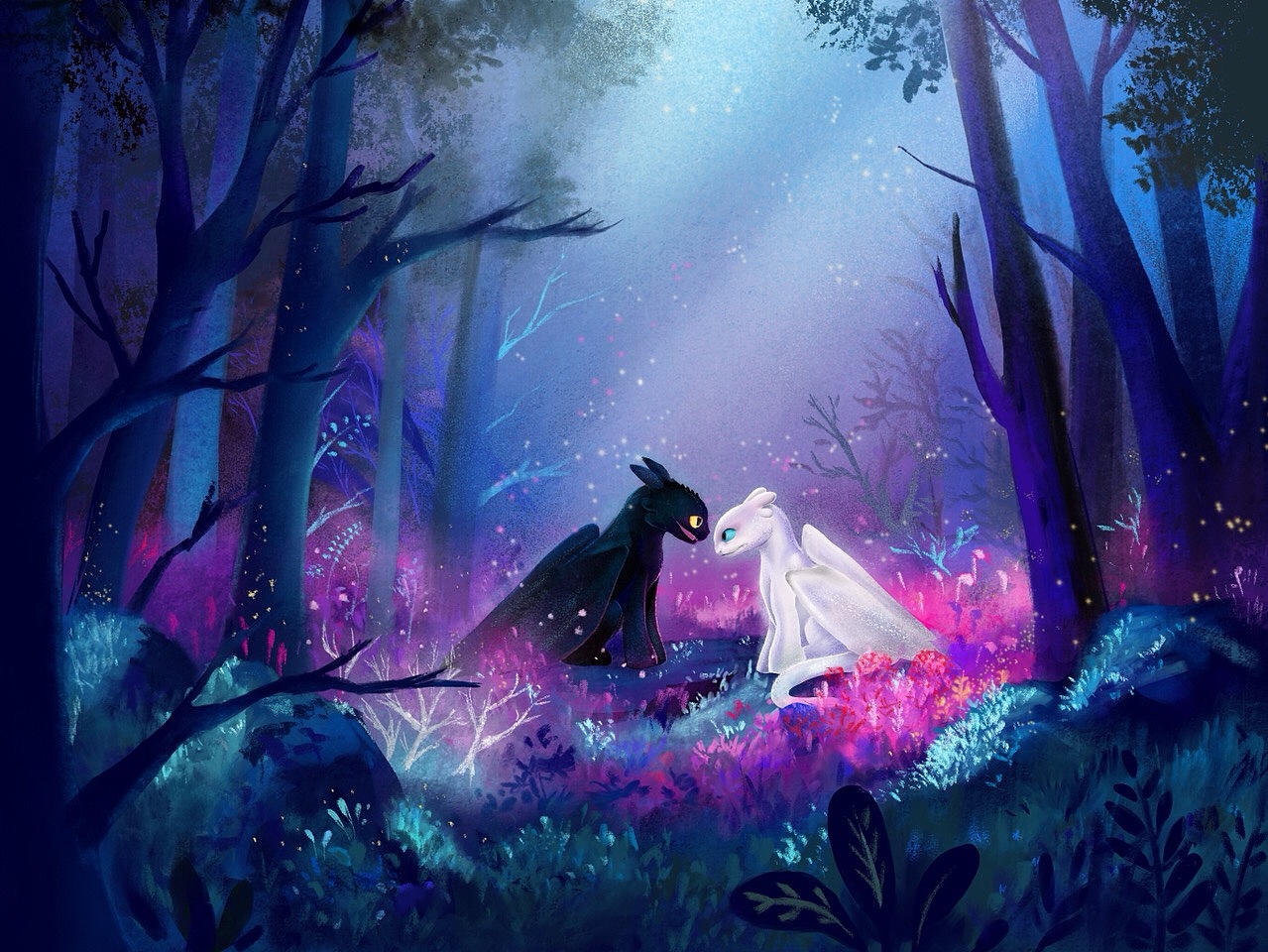 【iPad Pro+Procreate】驯龙高手（图ZMTg2OTQ3NTk2） - 创作习作 - 站酷设计师Chloekeiito原创素材 - 站酷ZCOOL